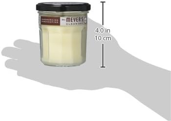 MRS. MEYER'S CLEAN DAY Lavender Soy Candle, Garden-Inspired Aromatherapy Homekeeping, 35 Hour Burn Time, Made with Essential Oils, 7.2 oz Large Glass Jar Candles (Pack of 2)