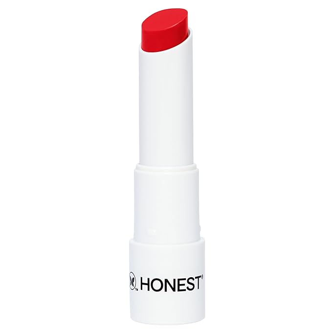 Honest Beauty Moisturizing Vegan Tinted Lip Balm | Antioxidant-rich Acai Extracts + Avocado Oil | Paraben Free + Cruelty Free | Blood Orange