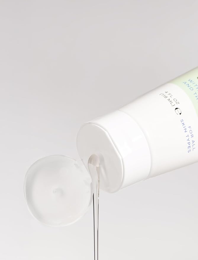 emuaid® Herbal Detox™ Face + Body Cleanser, Lightweight Botanical Foaming Gel with Tea Tree Oil + Thyme Oil, Gentle Skin Cleanser & Facial Wash for Sensitive, Dry, or Irritated Skin, 4 oz