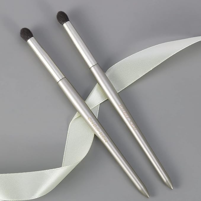 Natural Goat Hair Eye Shadow Brush, Small Blending Eyeshadow Brush, Eye Shadow Blending Brushes, Eye Blending Brush, Small Nose Contour Brush, Eyeshadow Blending Brushes, Single Makeup Brush.