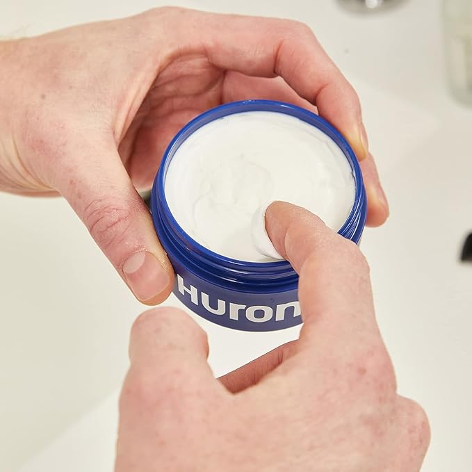 Huron Men’s Pomade – Conditioning & Light Hold Hair Styler – Versatile Grooming Cream for Smooth, Flexible Style with Matte Finish – 2.7 oz (2 Pack)