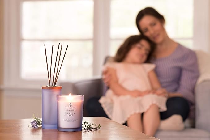 Chesapeake Bay Candle Scented Candle Serenity + Calm (Lavender Thyme) Coffee Table Home Décor