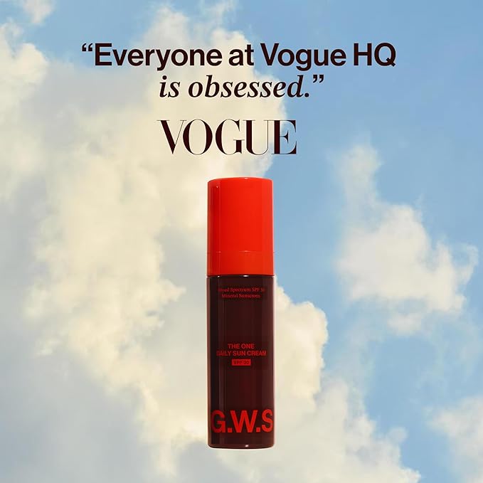 The One Daily Sun Cream SPF 30 – Hydrating Facial Sunscreen with Zinc, Niacinamide, Squalane & Sea Buckthorn | Mineral Daily Sun Protection for Face & Neck, Sensitive Skin Safe, 1 oz