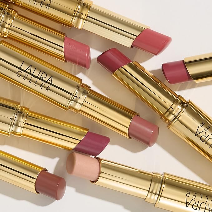 LAURA GELLER NEW YORK Jelly Balm Moisturizing Tinted Lip Color - Pink About It - Hydrating Vitamin E - Semi-Shine Finish