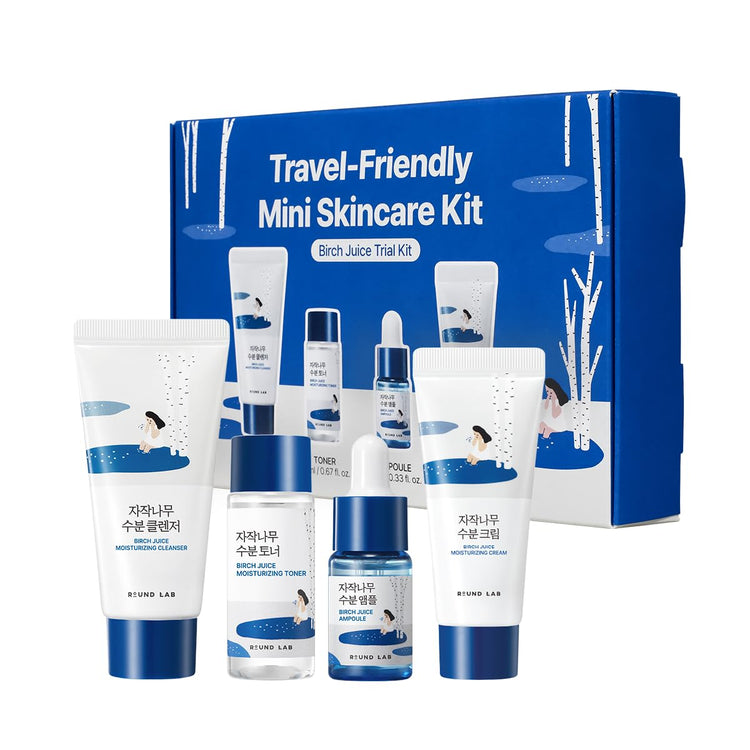 BloomVera Beauty clean skincare sets and kits arranged for a complete facial care routine