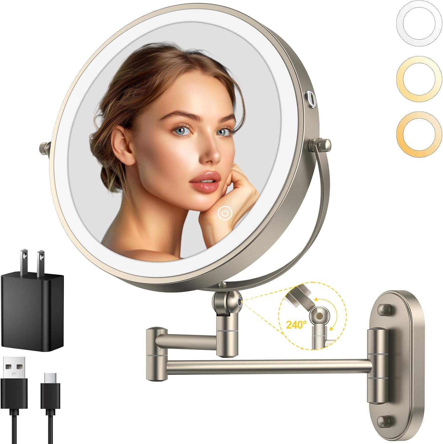 Makeup vanity mirrors from BloomVera Beauty