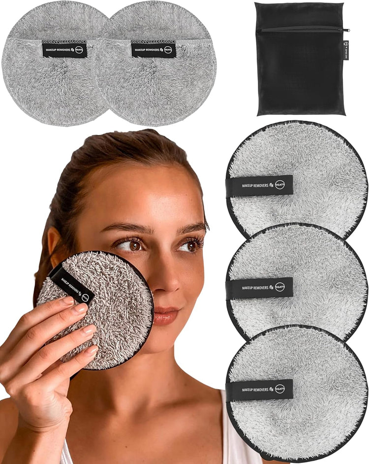 Reusable cotton makeup remover pads from BloomVera Beauty