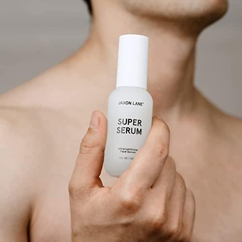 SUPER SERUM Anti Aging Serum for Face: 5% Niacinamide Serum, Bakuchiol Serum, Vitamin C Face Serum for Men Korean Skin Care Tranexamic Acid Textured skin treatment, Pore Minimizer JAXON LANE 4 Bottles