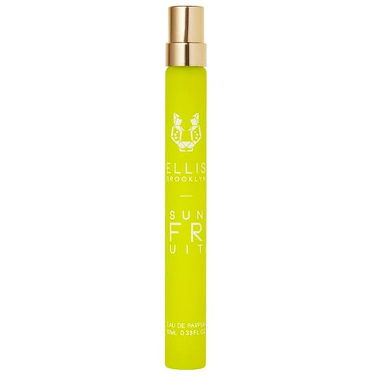 Ellis Brooklyn Sun Fruit Eau de Parfum, Travel Spray, Fruity Floral Perfume for Women with Fig, Jasmine & Vanilla, Eco-Conscious, Vegan, Cruelty-Free Paraben-Free, Made in the USA, 10ml / 0.33 Fl Oz