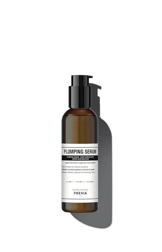 PREVIA Hair Plumping Serum for Thinning Hair Increase Thickness & Density Advanced Treatment for Hair Regrowth and Loss Moisturizing Nourishing Formula Sulfate Free Paraben Free 6.7 oz