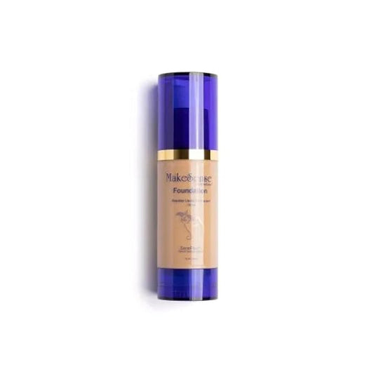 SeneGence MakeSense Original Foundation, Suede, 1 Fl Oz, Long-Lasting Oil-Free Formula with Skin-Nourishing Ingredients, Water-Resistant