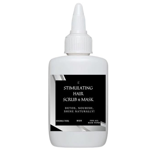 K C Scalp Detox & Hair Treatment Mask - Deep Conditioner for Dry Scalp & Damaged Hair – Scalp Care for Buildup, Flakes & Oil Control – All Hair/Scalp Types – Spa Grade Formula (MEN)