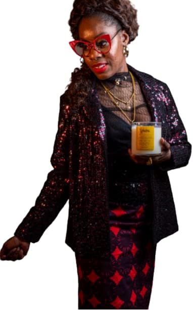 Premium Pineapple Sage Soy Wax Candle - 17 oz Handpoured, Dual Wick, 50 Hour Burn Time, Aromatic Eco-Friendly Candle