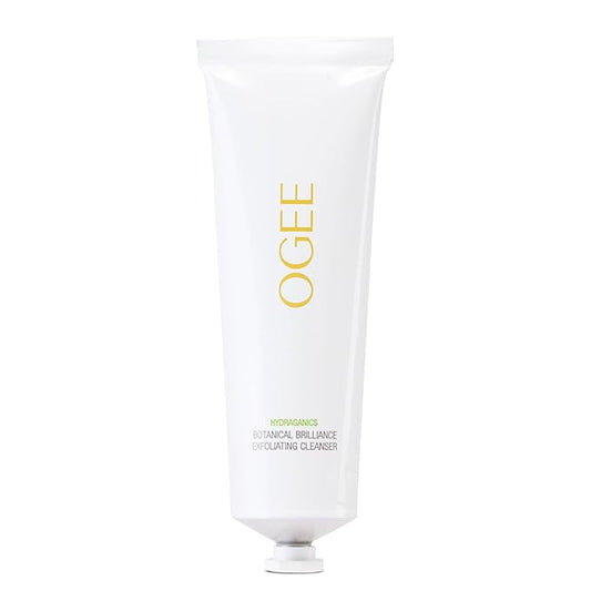 Ogee Botanical Brilliance Exfoliating Cleanser - High Performance Facial Cleanser and Face Exfoliator - Certified Organic - Made in USA