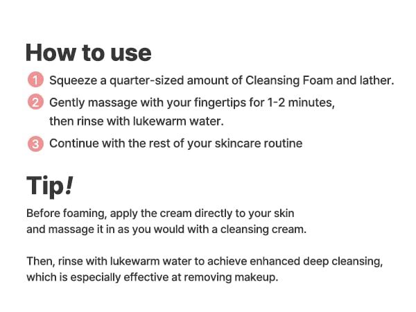 S.NATURE AQUA RICE FOAM CLEANSER | Facial Cleanser, Rice Extract Rice Powder Cleanser with Mild Cleansing, Glycerin,Vegan, Face Wash, Korean Skincareㅣ 80ml 2.7 Fl Oz