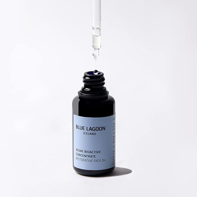 Blue Lagoon - Algae Bioactive Concentrate Face Oil | Sustainable, Bioactive Icelandic Skincare (1 fl oz | 30 ml)