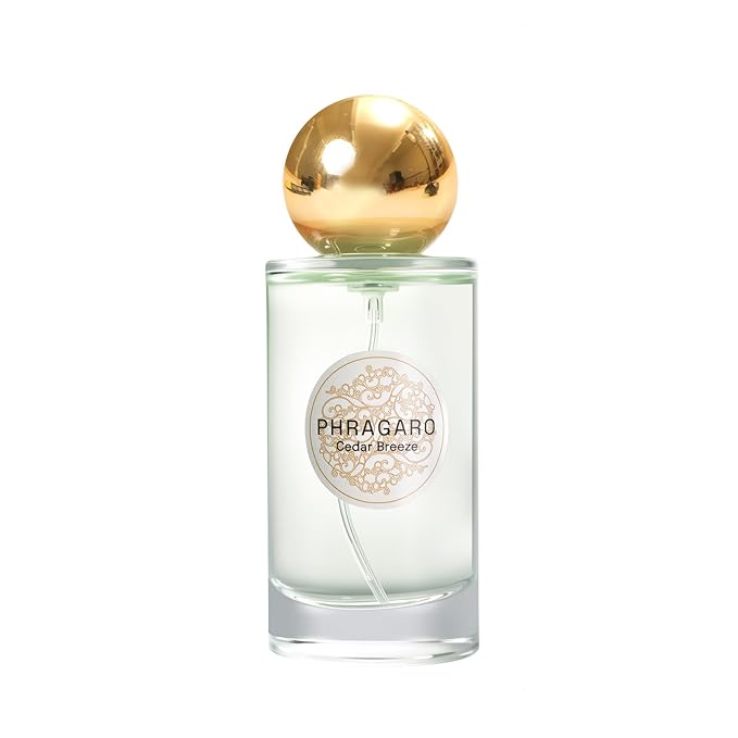 Cedar Breeze Eau de Toilette Spray – Floral Citrus Vanilla Amber Perfume – Vegan & Cruelty-Free, Long-Lasting French-Inspired Fragrance – Unisex Luxury Perfume, 1.7 Fl Oz / 50ml
