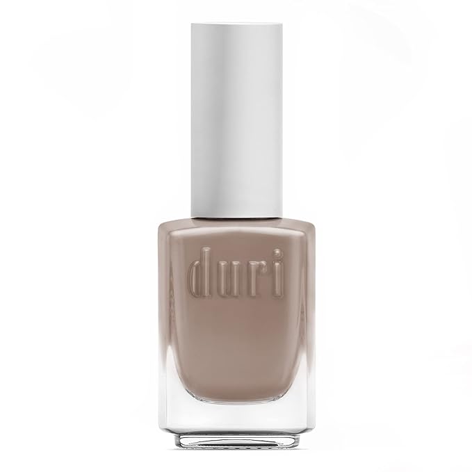 duri Nail Polish, 701 Yoga Girl, Pastel Light Brown, Full Coverage, Glossy Finish, Quick Drying, 0.45 Cosmetics