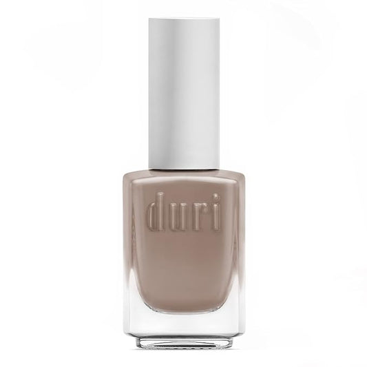 duri Nail Polish, 701 Yoga Girl, Pastel Light Brown, Full Coverage, Glossy Finish, Quick Drying, 0.45 Cosmetics
