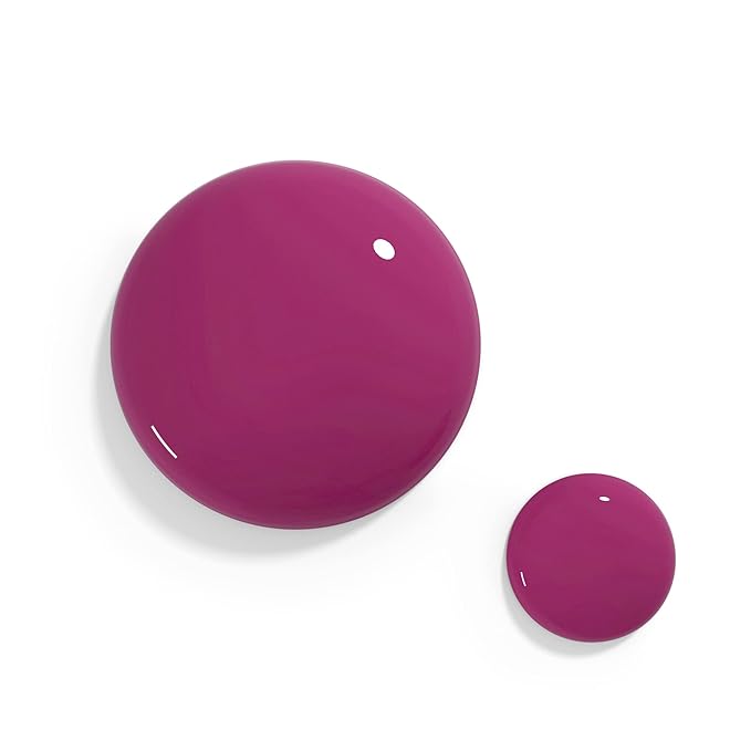 duri Nail Polish, 683 Lingenberry Croissant, Fuchsia Mauve, Full Coverage, Glossy Finish, Fast Drying, Lasting, 0.45 Fl Oz