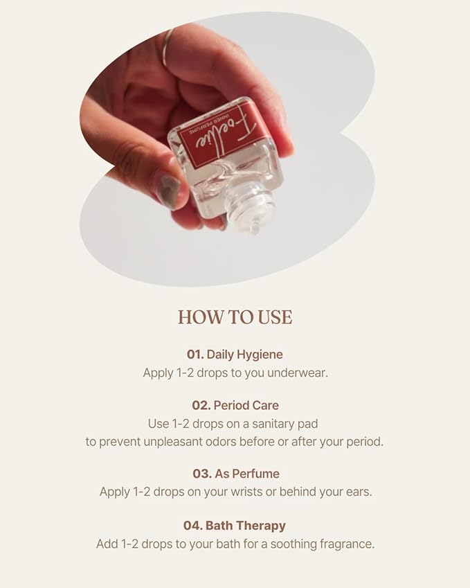 [Foellie] Underwear Perfume-Eau de Bijou, 0.169 fl oz (5 ml)