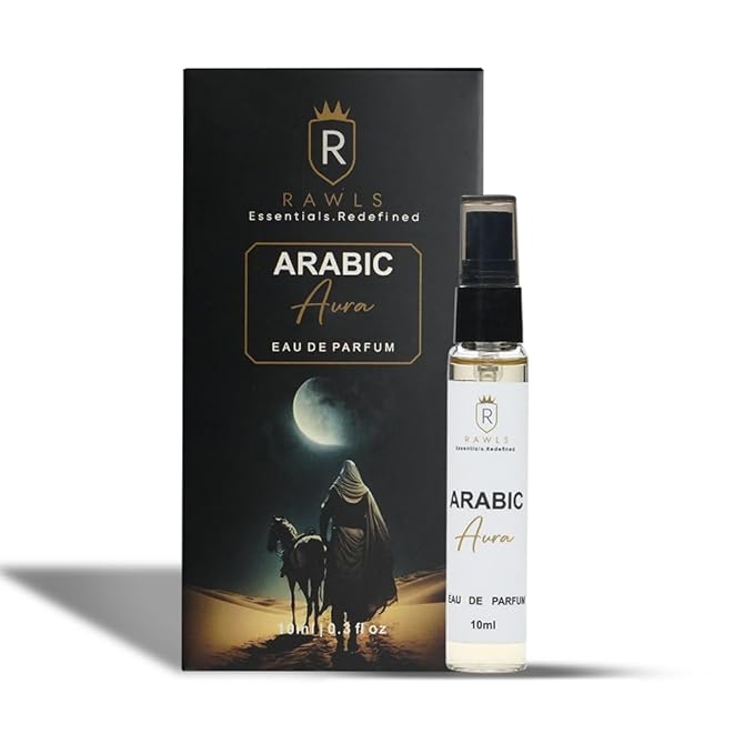 Arabic Signature Perfume Set | Sunset, Noir & Aura | Infused with Jasmine, Coffee, Pear & Sandalwood | Unisex Eau de Parfum | Premium Gift Set - 3x10ml