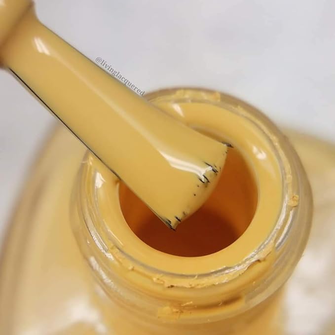 duri Nail Polish, 780 Sting Like a Bee, Creamy Yellow, Full Coverage, Glossy Finish, 0.45 Fl Oz