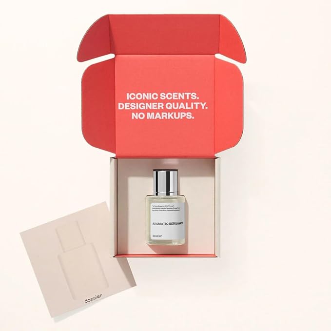 Dossier - Aromatic Bergamot 1.7 Fl oz (50ml) - Perfume Inspired by Y.S.L MY-SLF - Pure Infused - Paraben Free - Vegan - For Men