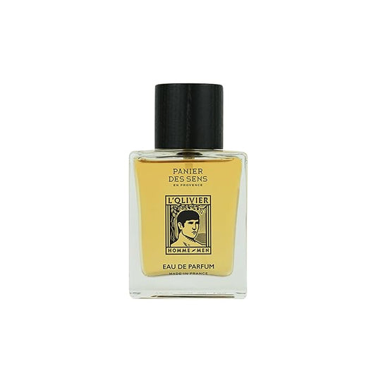 Panier des Sens - Long Lasting Perfume for Men - Musky & Woody Men Fragrance - Olive Leaves, Marine Notes, Cedar Wood - Elegant French Eau de Parfum - More Concentrated than Cologne - 1.7 Fl oz