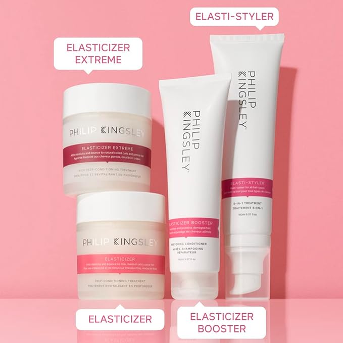 PHILIP KINGSLEY | Elasticizer | Deep Conditioner | Repair Hair Mask Treatment for All Hair Types | Pre-Shampoo Deep Conditioning Mask | Hydrates, Adds Shine and Reduces Breakage and Frizz | 5.07oz