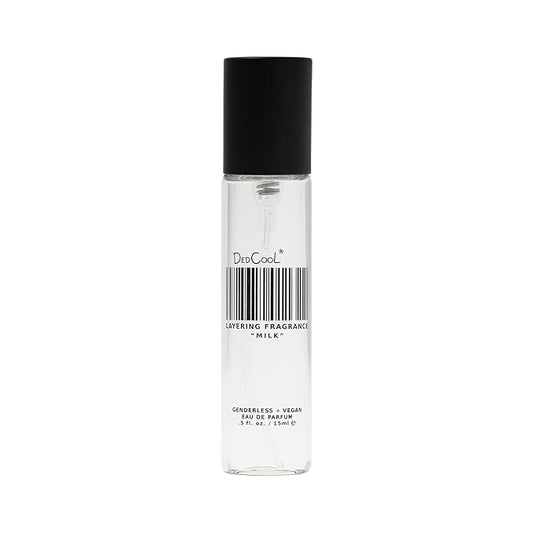 DedCool Eau de Parfum ( Milk Layering + Enhancer Fragrance - 0.5 fl oz) With Notes of Amber, Bergamot, White Musk, Clean, Perfume for Men & Women, Non-Toxic, Genderless, Vegan, Fragrance For All