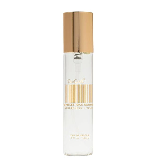 DedCool Eau de Parfum (Smiley Face Garden - 0.5 fl oz) With Notes of Rose, Guaiac Wood, Musk, Perfume for Men & Women, Luxury Fragrance, Long Lasting, Non-Toxic, Genderless, Vegan, Fragrance For All