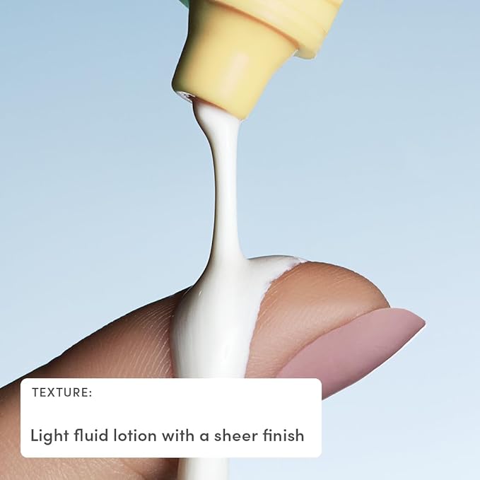 Evereden SPF50 Fluid Silk Mineral Kids Sunscreen: Clean Cooling Non-Nano UVA, UVB, & IR Protection for Sensitive Skin - Sheer, Lightweight, & Waterproof for Up to 40 Mins - Beach Day Toddler Sunscreen