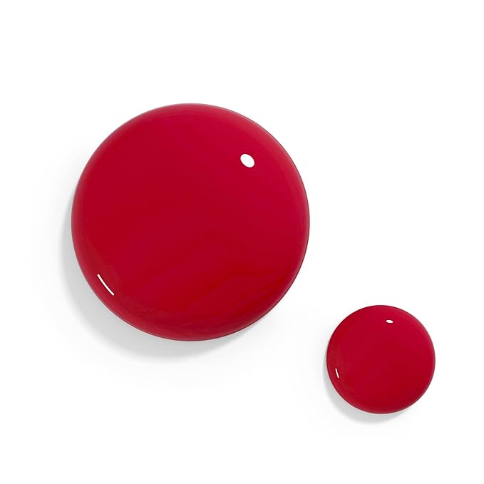 duri Nail Polish, 34 Pure Red, Red-Carpet Classic, Stylish, Modern, Full Coverage, Glossy Finish, Quick Drying, 0.45 Fl Oz