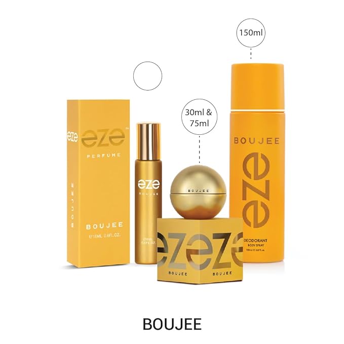 EZE Elevate Range Boujee Perfume For Men & Women - 75ml|Long Lasting Fragrance | Gift For Her & Him | Indulge In A Luxurious, Fragrance That Captures Masculine Elegance & Strength