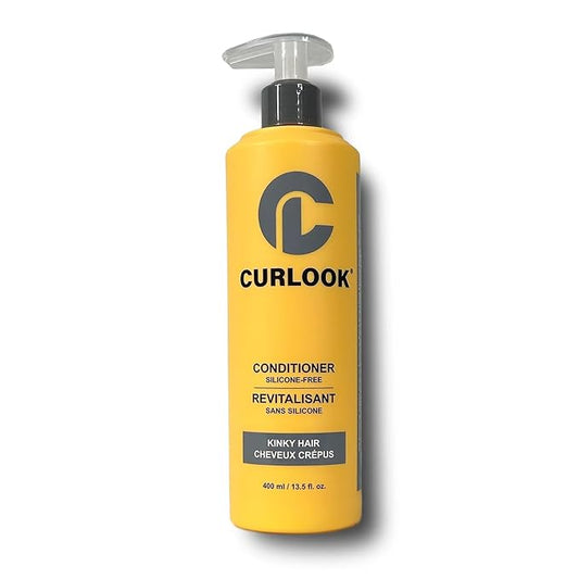 Kinky-Coily Hair Conditioner | Silicone-Free - 400ml (13.5 oz) | Provides Softness & Shine to Tame Stubborn Kinky Hair | Made in Canada Curly Hair Products
