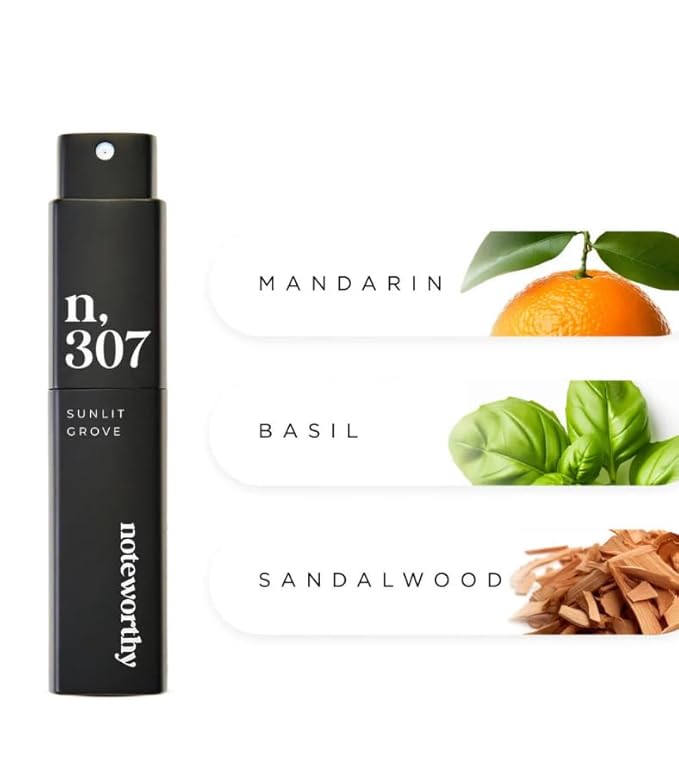Noteworthy Essentials Trio Travel Spray Bundle – 3-Piece Fragrance Set for Men & Women, Long-Lasting Perfume, TSA-Approved, Perfect for Gift Giving
