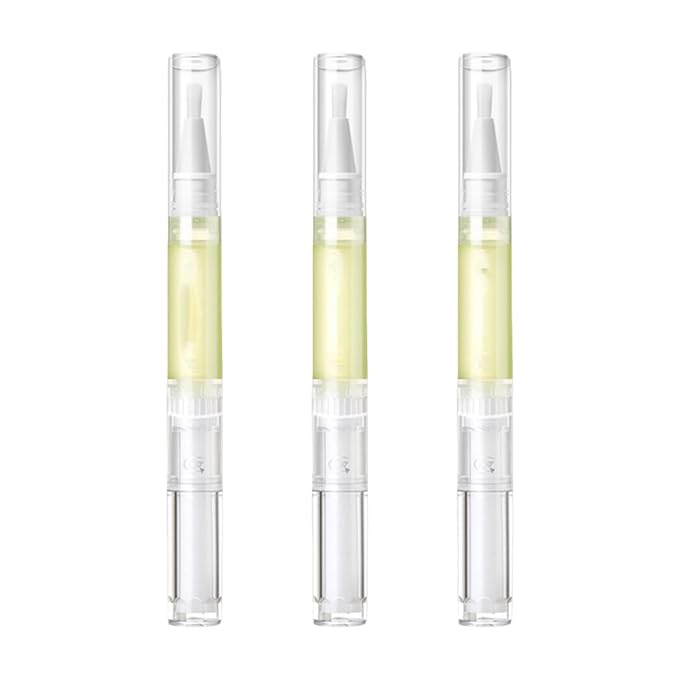Radiant Nail 𝐆𝐫𝐨𝐰𝐭𝐡 Oil Pen, Cuticle Oil for Nails, Nail 𝐍𝐮𝐭𝐫𝐢𝐞𝐧𝐭 Oil Pen for Moisturize Strengthen 𝐁𝐫𝐢𝐠𝐡𝐭𝐞𝐧 Nails Care (3pcs, 2ml)