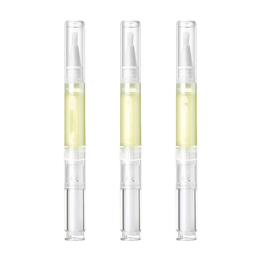 Radiant Nail 𝐆𝐫𝐨𝐰𝐭𝐡 Oil Pen, Cuticle Oil for Nails, Nail 𝐍𝐮𝐭𝐫𝐢𝐞𝐧𝐭 Oil Pen for Moisturize Strengthen 𝐁𝐫𝐢𝐠𝐡𝐭𝐞𝐧 Nails Care (3pcs, 2ml)