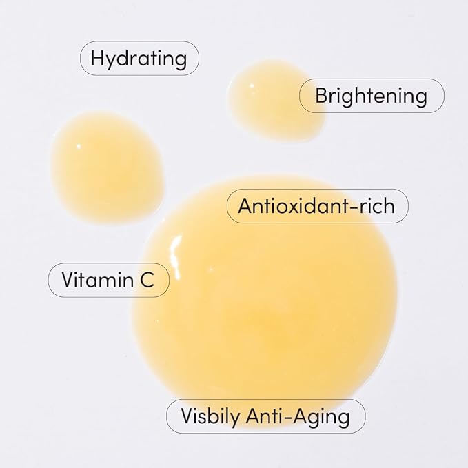 Uncommon Beauty Enhanced Pineapple Peptide Nectar - Vitamin C Serum, Anti-Aging and Hydrating Face Serum That Evens Skin Tone - All Skin Types, Vegan, Cruelty Free, Gluten Free, 1.35 FL OZ