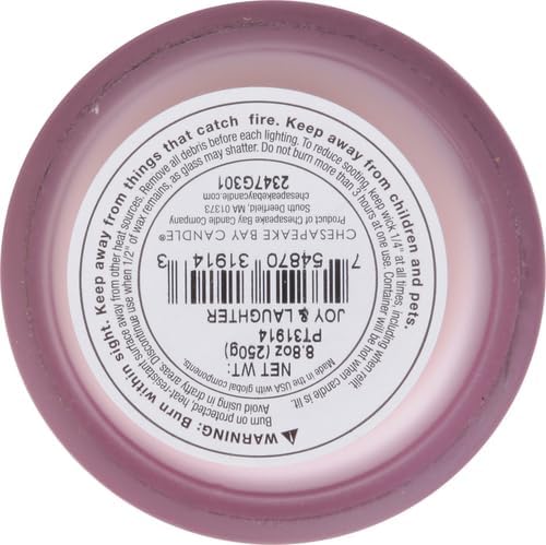 Chesapeake Bay Candle Scented Candle Joy + Laughter (Cranberry Dahlia) Medium Home Décor