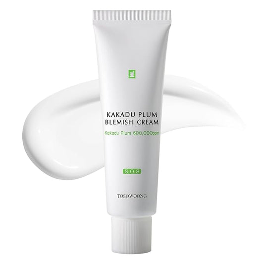 Kakadu Plum Blemish Cream, Dark Spot Remover for Face Cream, Kakadu Plum 600,000ppm, Niacinamide, Adenosine, Betaine, Dark Spot Corrector, Vitamin C, Korean Skin Care, 50g, 1.76 oz.