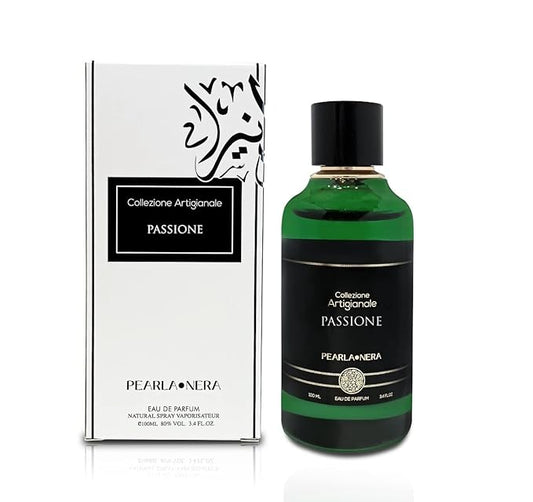 PASSIONE, Perfume, a Sweet Oud, Woods and Cinnamon Scent Accords. Women Men Body Spray & Pheromone Perfume 3.4 Oz