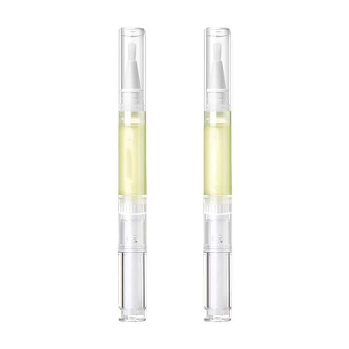 Radiant Nail 𝐆𝐫𝐨𝐰𝐭𝐡 Oil Pen, Cuticle Oil for Nails, Nail 𝐍𝐮𝐭𝐫𝐢𝐞𝐧𝐭 Oil Pen for Moisturize Strengthen 𝐁𝐫𝐢𝐠𝐡𝐭𝐞𝐧 Nails Care (2pcs, 2ml)
