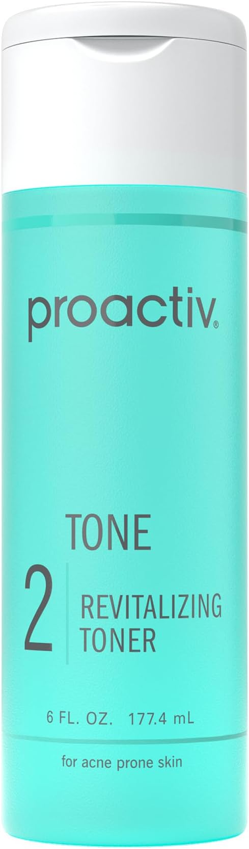 Proactiv Hydrating Facial Toner for Sensitive Skin Alcohol Free Toner for Face Care Pore Tightening Glycolic Acid and Witch Hazel Formula Acne to Balance & Remove Impurities, Light Teal, 6 Fl Oz
