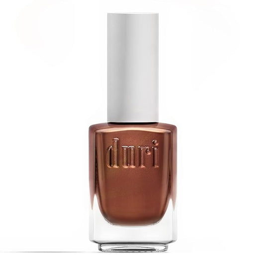 duri Nail Polish, 681 Flambe Orange, Orange Metallic Shimmer, Full Coverage, Quick Drying, Lasting, New Brush, Easy to Apply, 0.45 Fl Oz Coosmetics