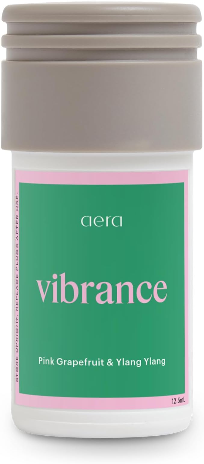 Aera Mini Vibrance - Essential Oil for Home - Lively and Refreshing Fragrance - Notes of Tropical Florals, Grapefruit and Amber - Scent Refill - Capsule Size Works with Mini Diffuser