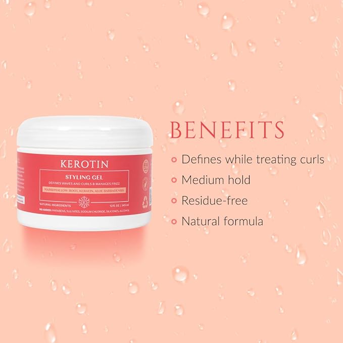 Kerotin Curly Hair Products - Parent (Defining Gel)