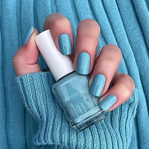 duri Nail Polish, 784 Break The Ice, Blue-Teal, Full Coverage, Glossy Finish, Easy to Apply, 0.45 Fl Oz