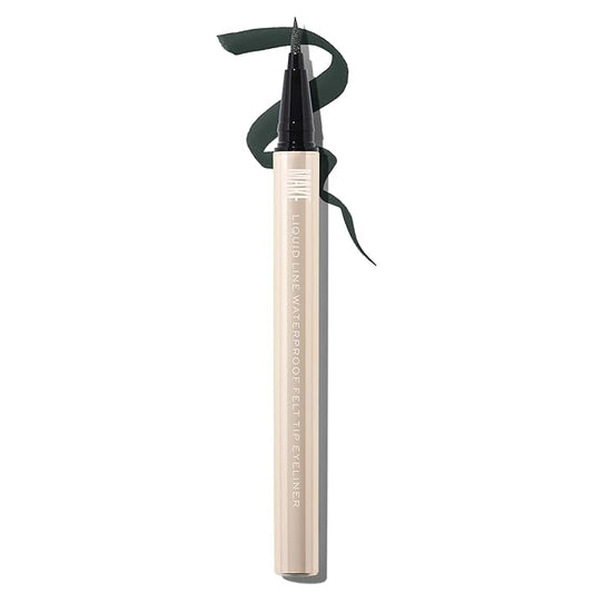 MAKE Beauty Liquid Line Waterproof Liquid Eyeliner Pen. Smudge-Proof Felt Tip for Precise Application of Lines, Wings, and Graphics. Long Lasting Eye Liner - Shade, Space Camp